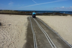Strandmatte bei Carnac