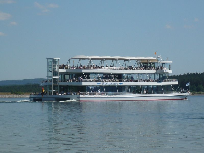 MS Brombachsee mit Panoramaaufzug