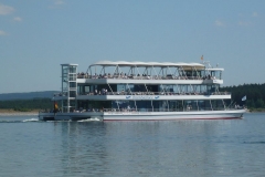 MS Brombachsee mit Panoramaaufzug