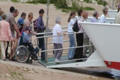 Barrierefrei reinrollen auf die MS-brombachsee